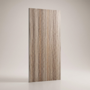 Brown Travertine SPC stone wall sheet