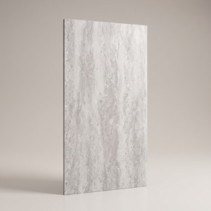 Silver Travertine SPC stone wall sheet